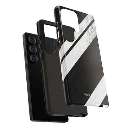 Distressed Stripe Motion Samsung S25 Ultra Case - Tough