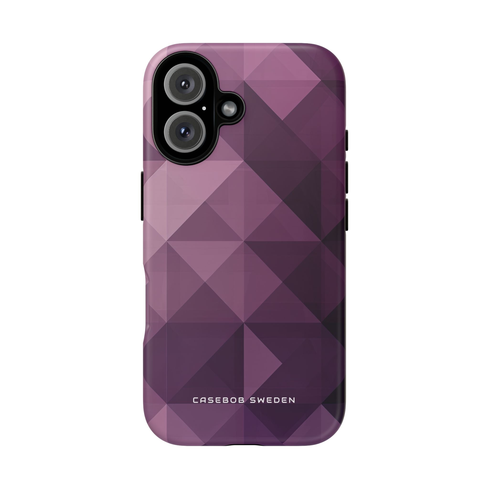 Gradient Purple Mosaic iPhone 16 - Tough Phone Case