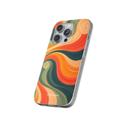 Swirling Ember iPhone 14 Pro Case - Soft