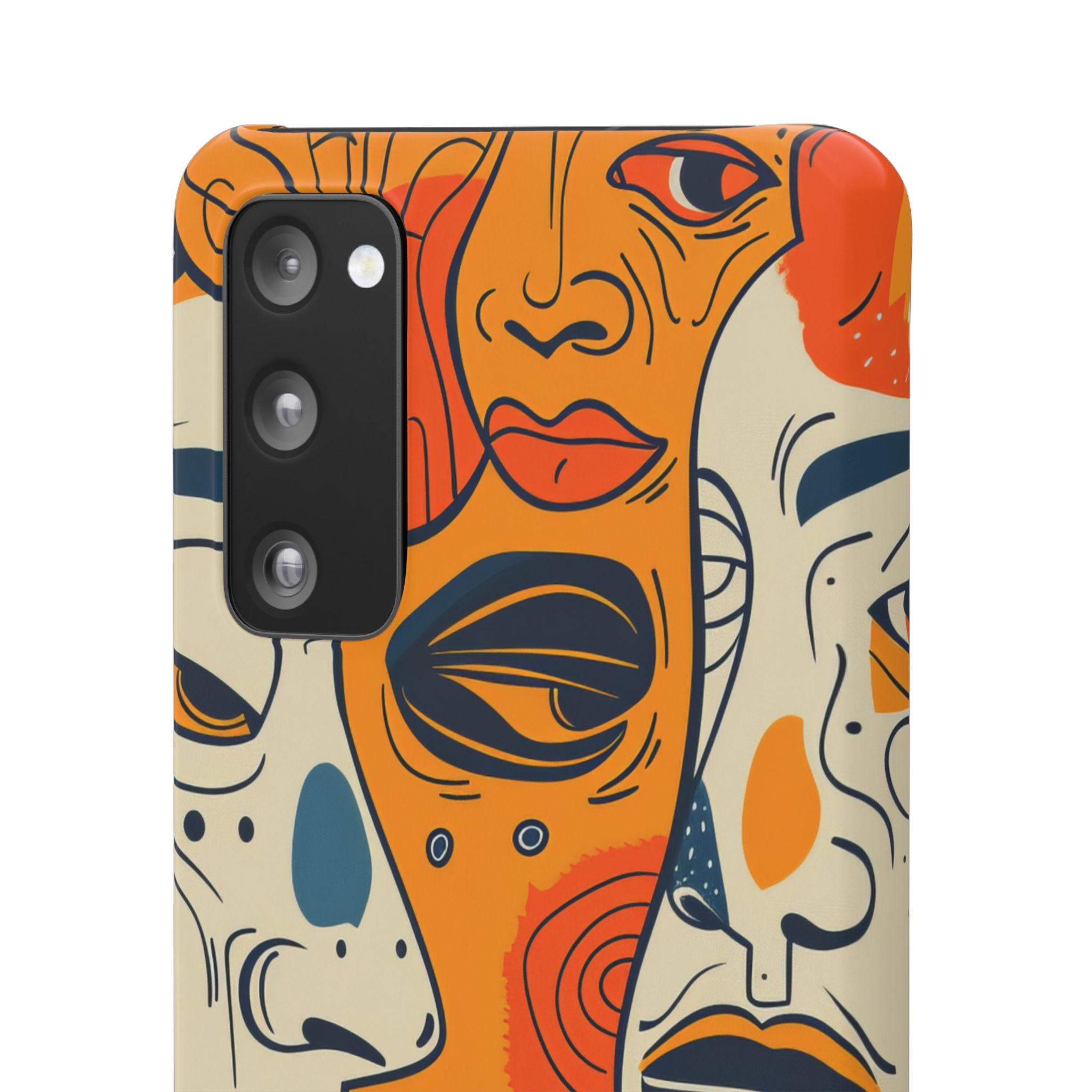 Gradient Face Mosaic Samsung S20 - Slim Phone Case