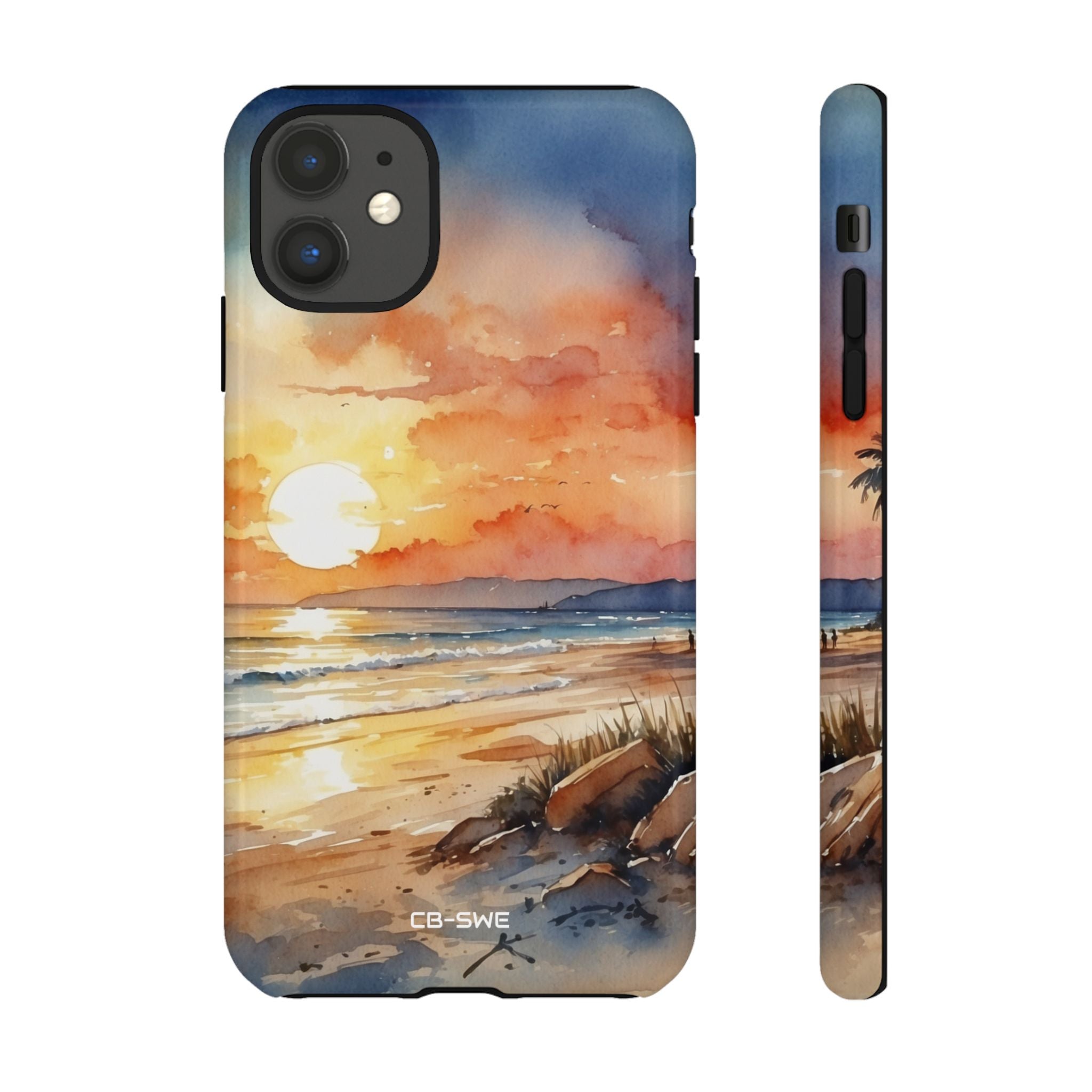Sunset Dances Over - iPhone Case