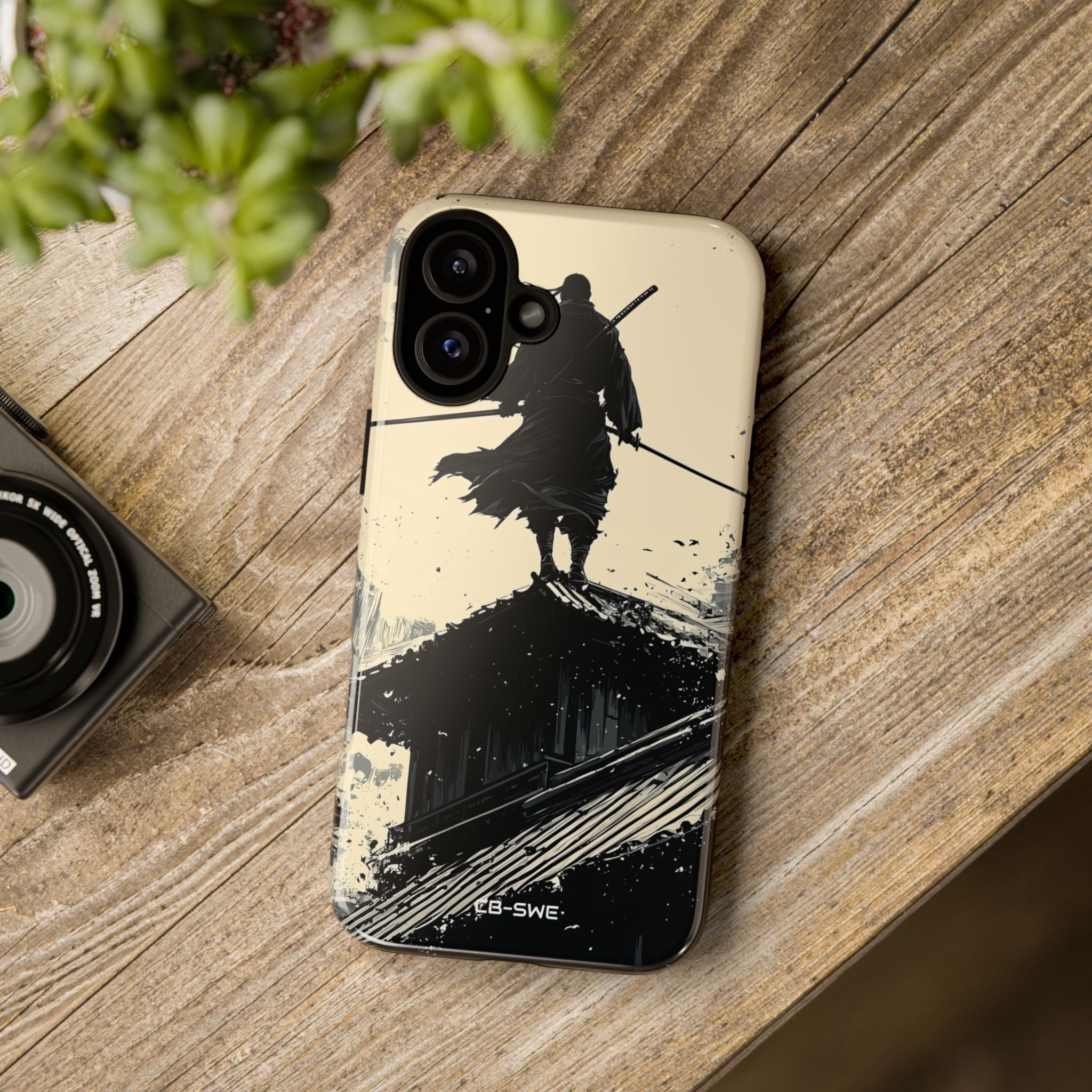 Moonlit Warrior Stands - iPhone Case
