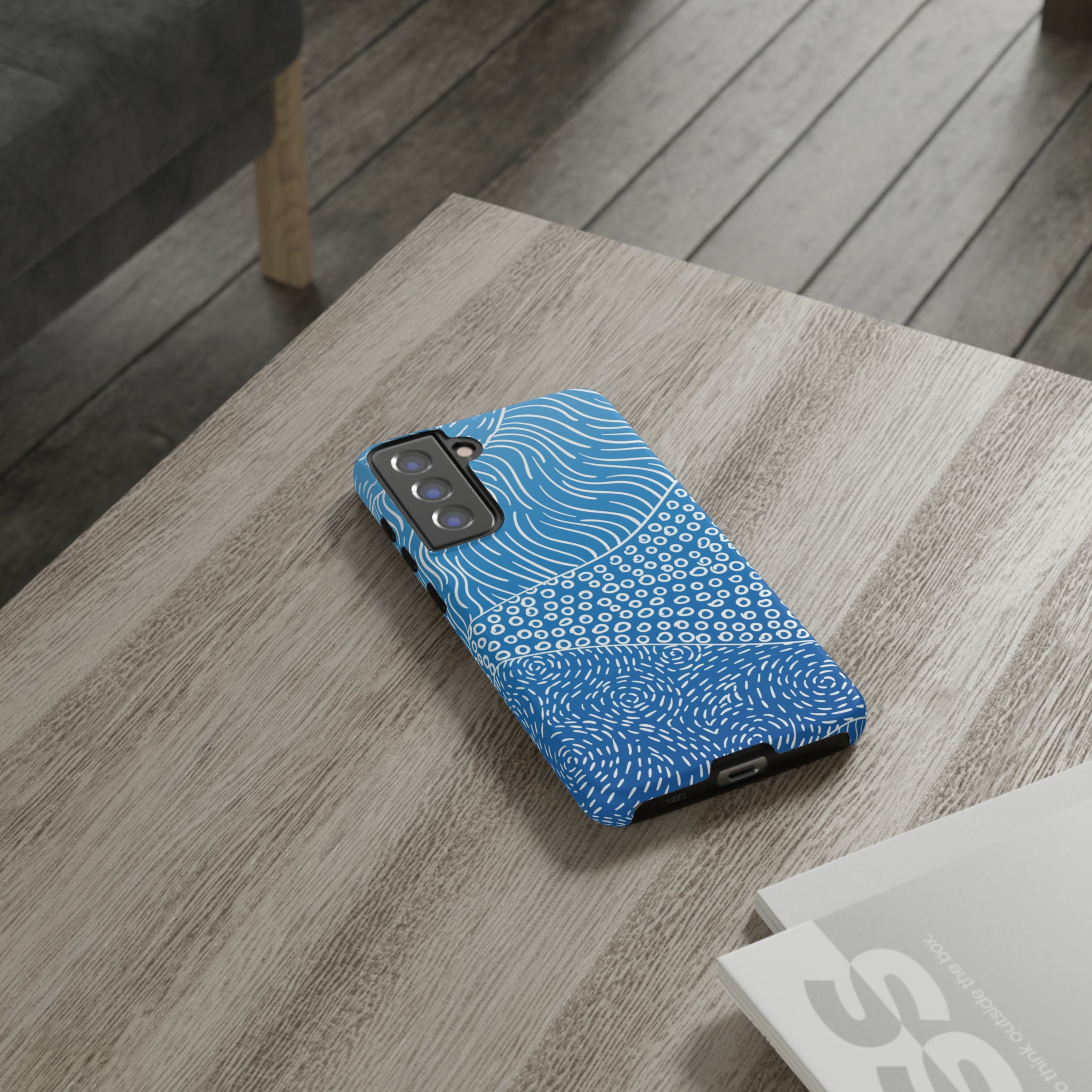 Line Art Hills Android Case - Protective Phone Case