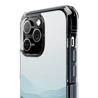 Teal Mist Mountains iPhone 14 Pro Max Case - Impact