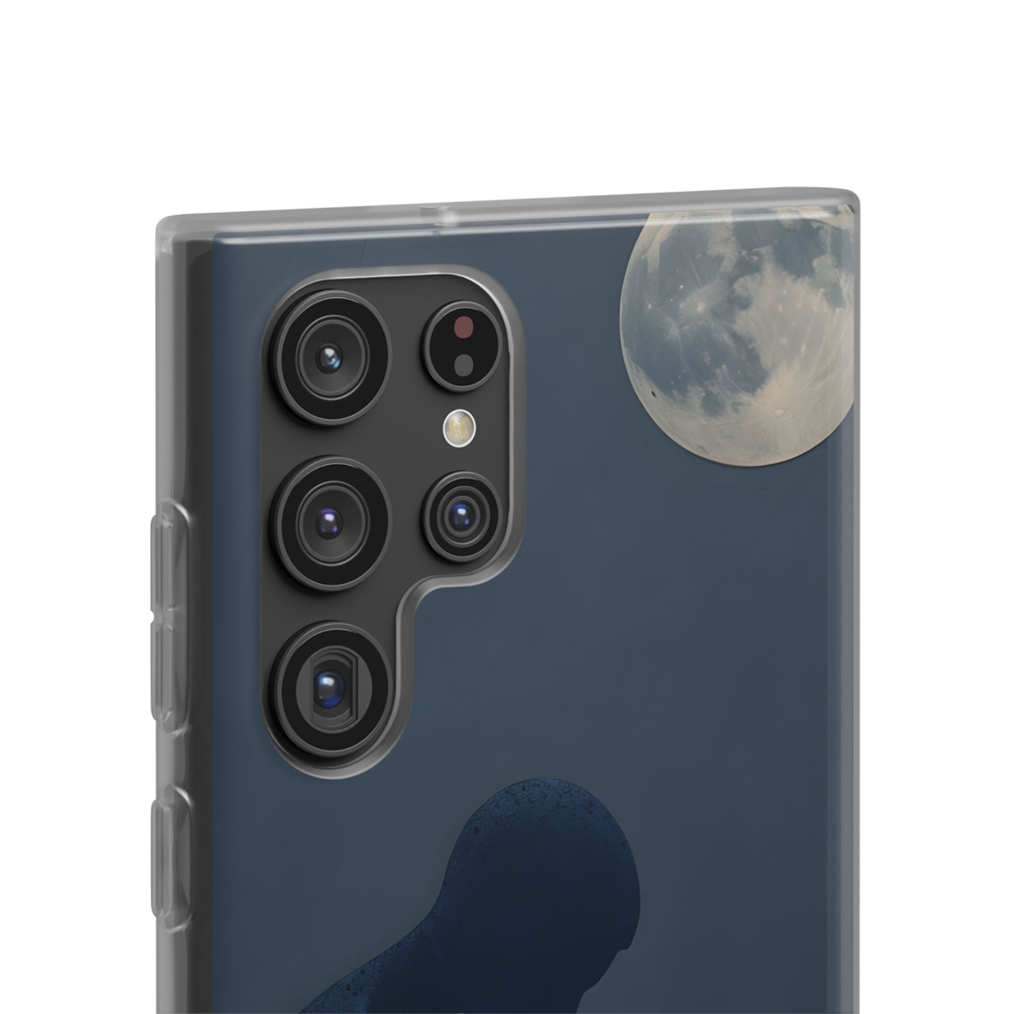 Moonlit Contemplation Samsung S22 Ultra Case - Soft