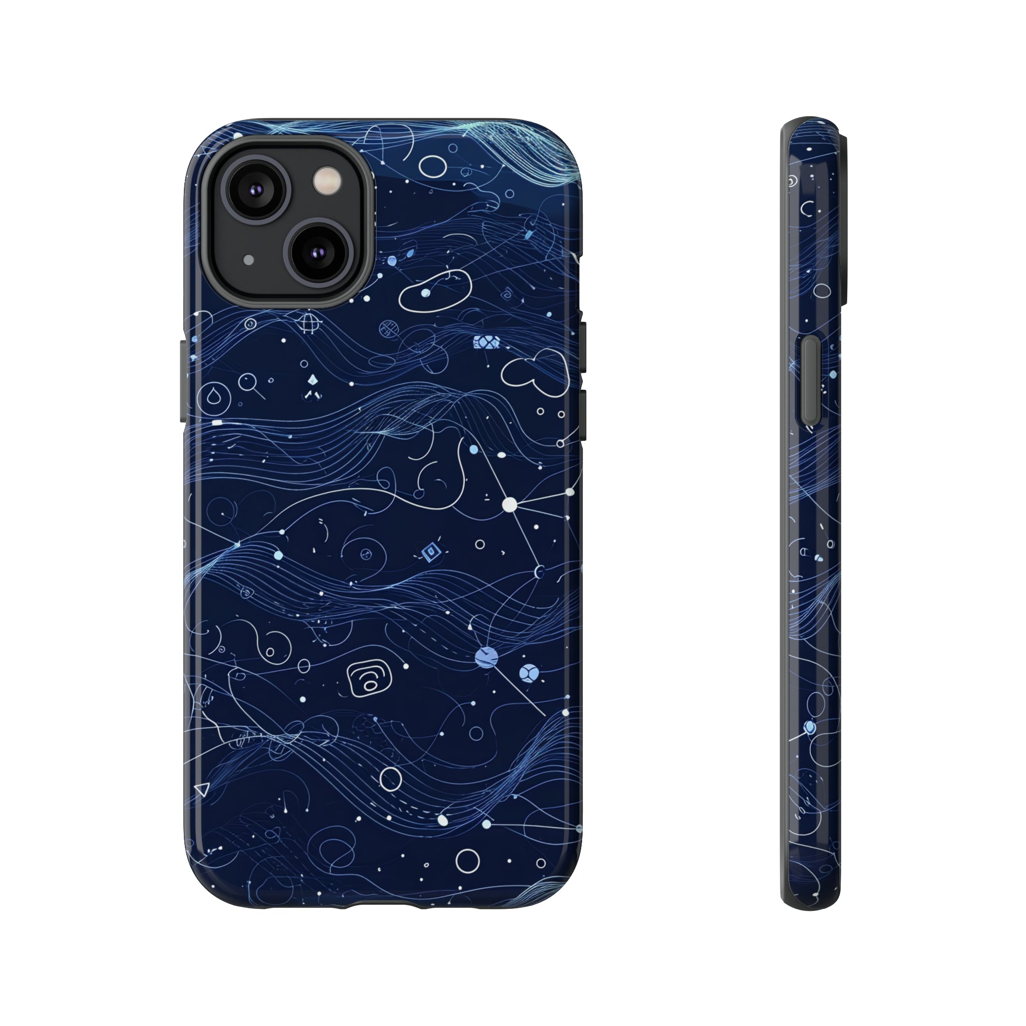 Network Fusion: Connectivity Gradient - Protective Phone Case