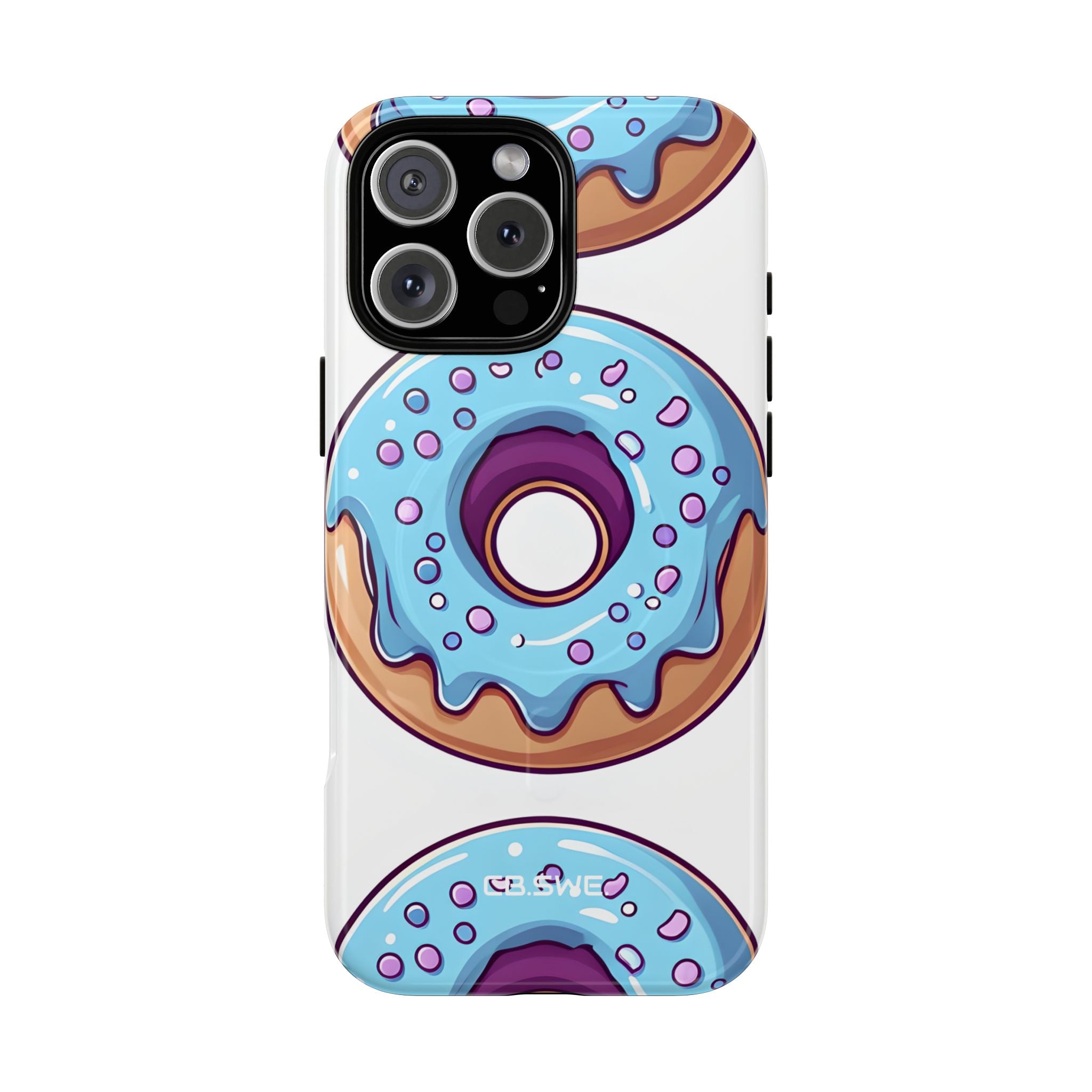 Playful Cartoon Donuts Kids Seamless iPhone 16 - Tough+