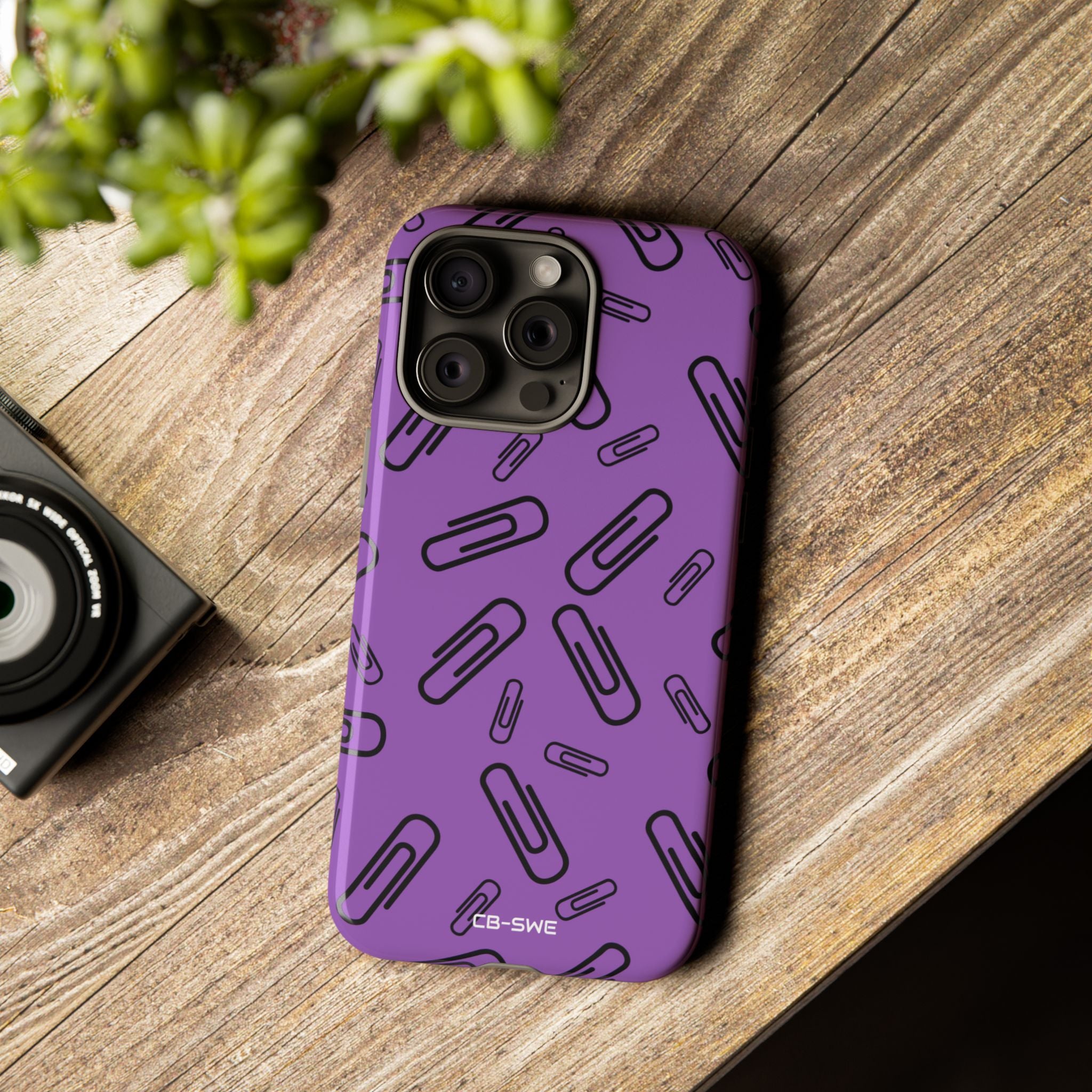 Paperclips Dance Playfully - iPhone Case