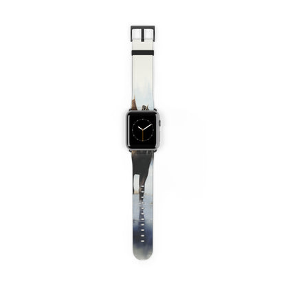 Misty Moose Reflection - Watch Band