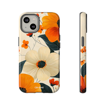 Vibrant Flowers Bloom - iPhone Case