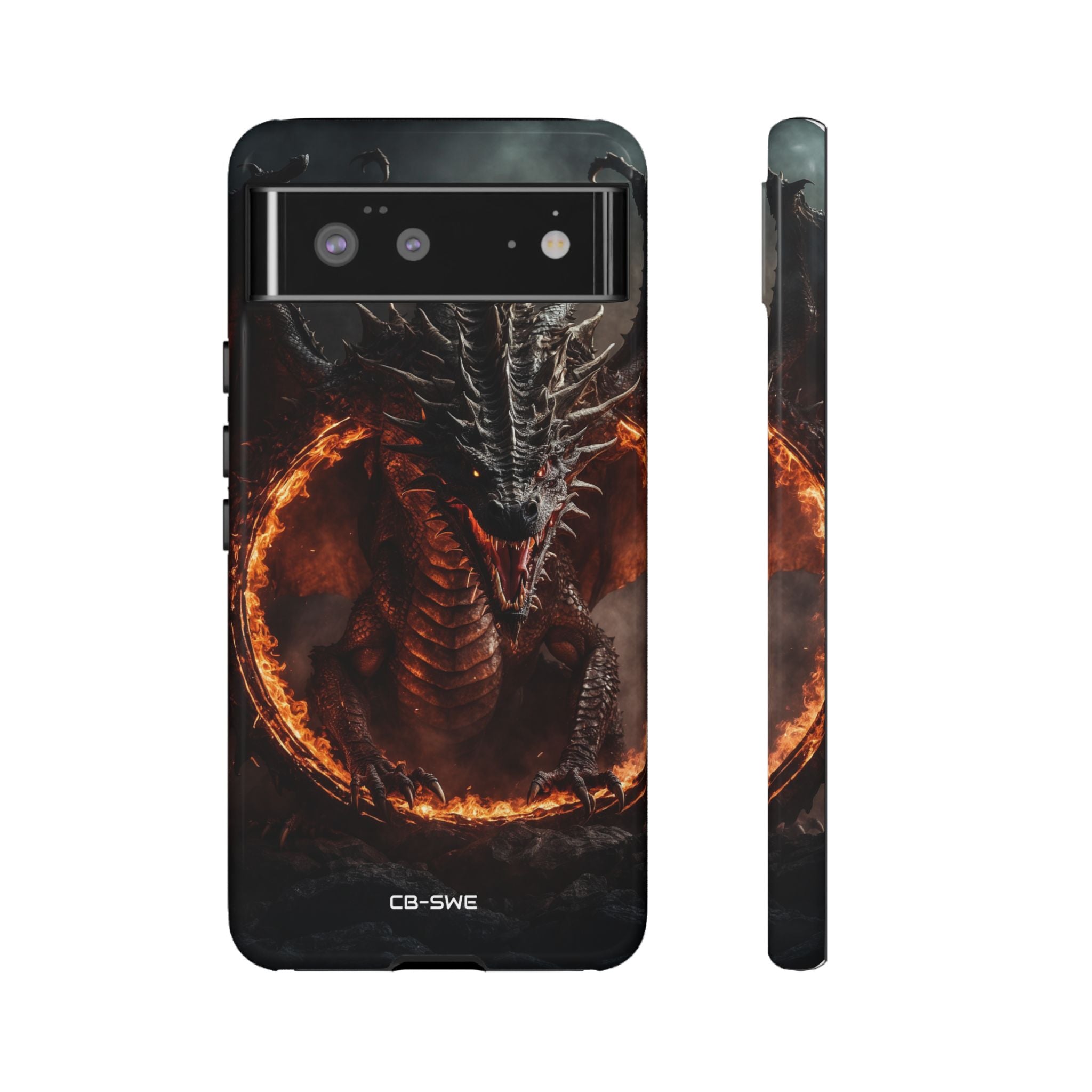 Fiery Dragon Roars - Google Pixel Case