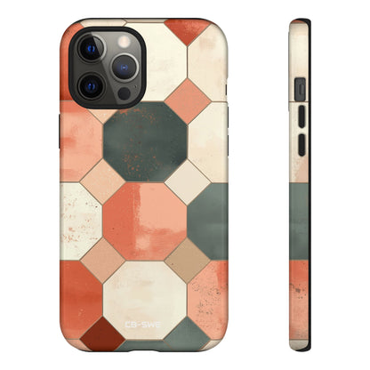 Terracotta Tiles Interlock - iPhone Case