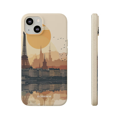 Parisian Sunset Serenity | Biodegradable Phone Case