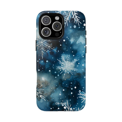 Winter Snowflakes Dance - iPhone Case