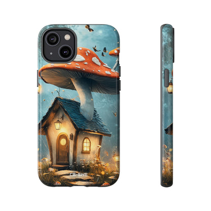 Mushroom House Glows - iPhone Case