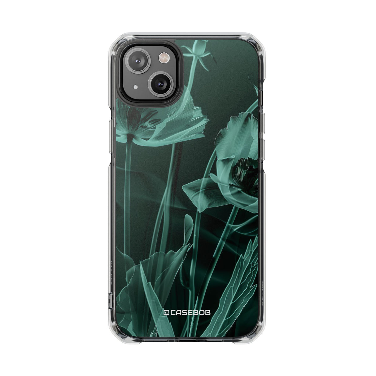 Botanical Transparency - Phone Case for iPhone (Clear Impact - Magnetic)