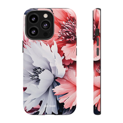 Digital Floral Elegance - iPhone Case