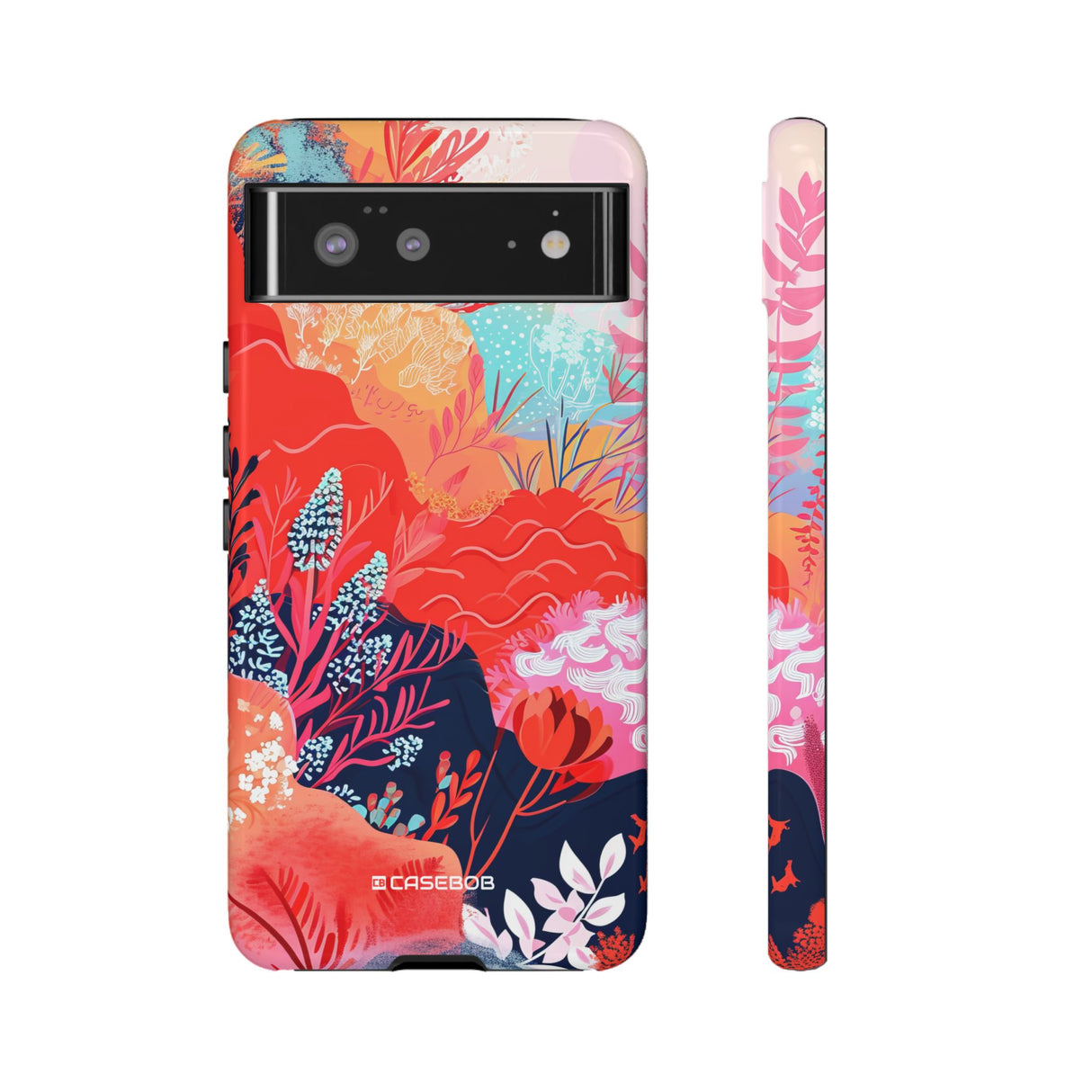 Living Coral Design | Handyhülle für Google Pixel (Schutzhülle)