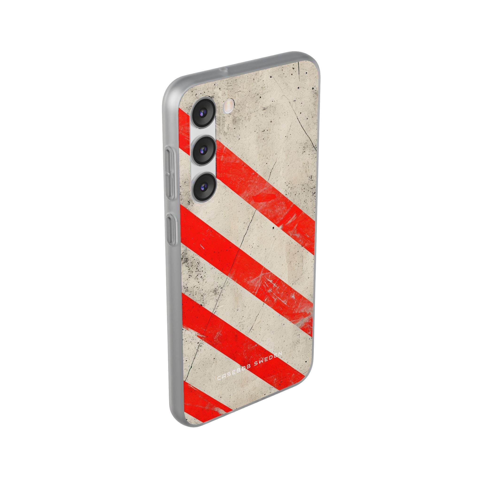 Striker Crimson Stripes Samsung S23 - Flexi Phone Case