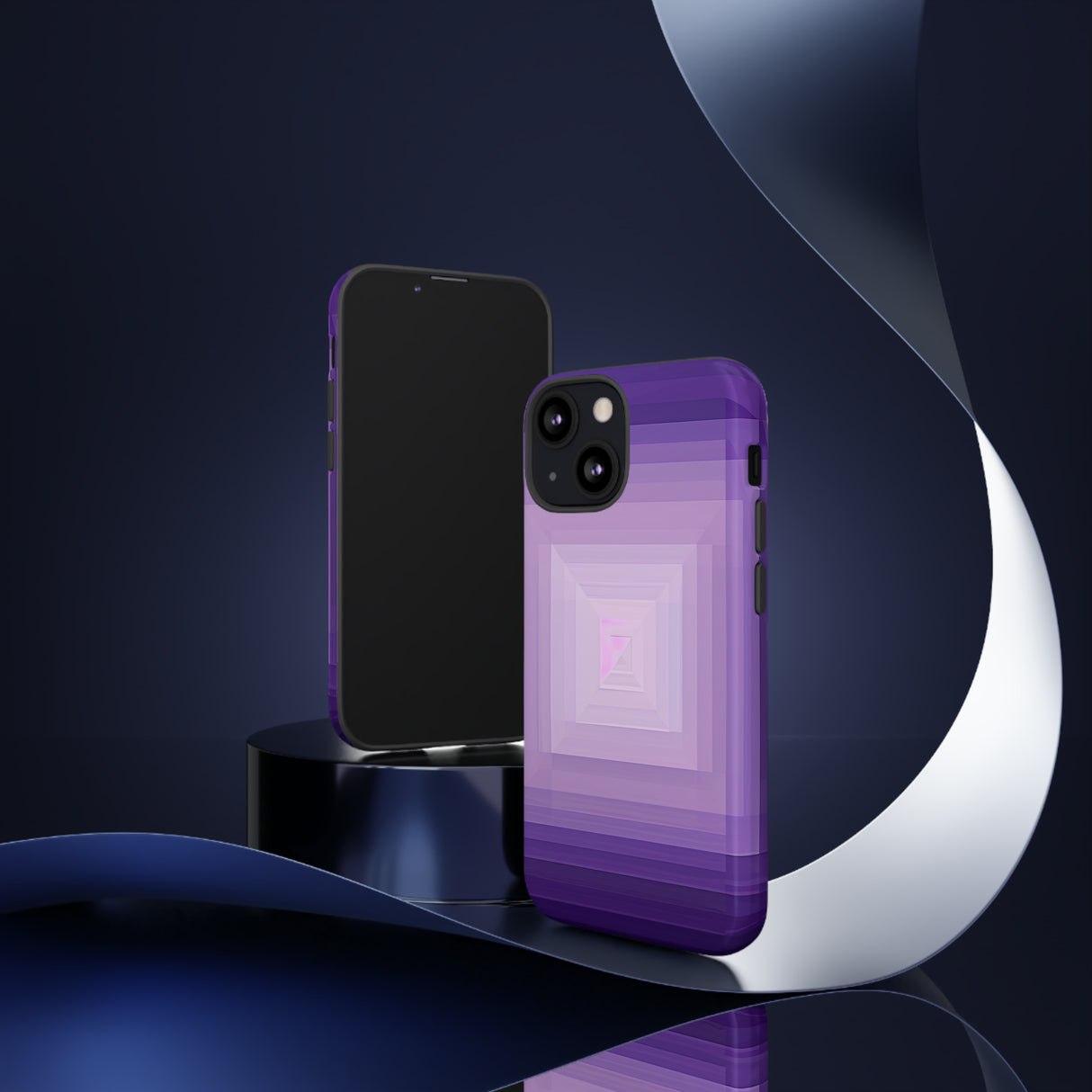 Purple Gradient Elegance - Protective Phone Case