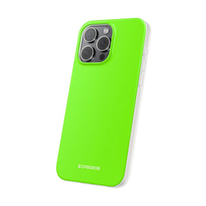 Chartreuse Grün | Handyhülle für iPhone (Flexi Case)