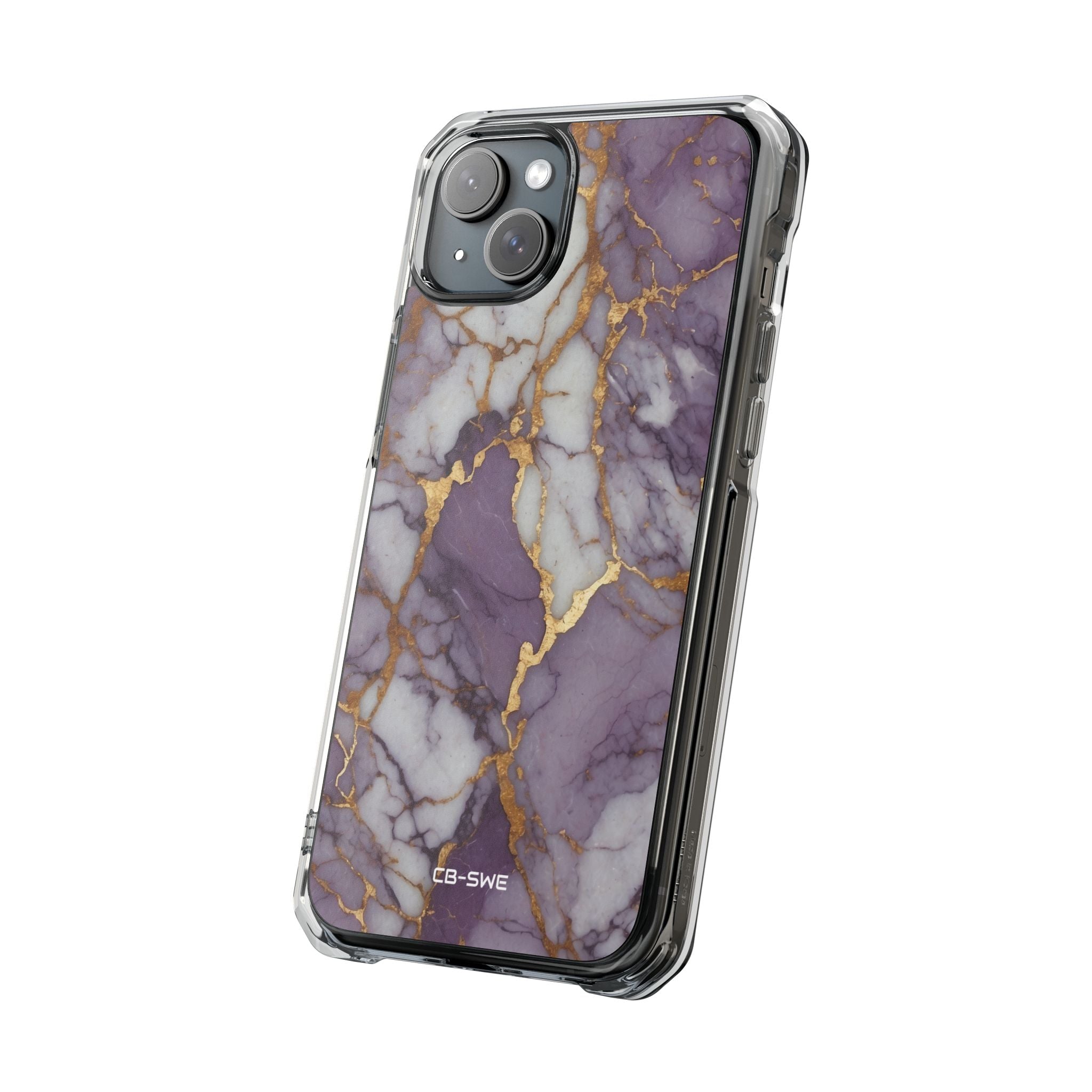 Lavender Veins Flow iPhone Case - Impact