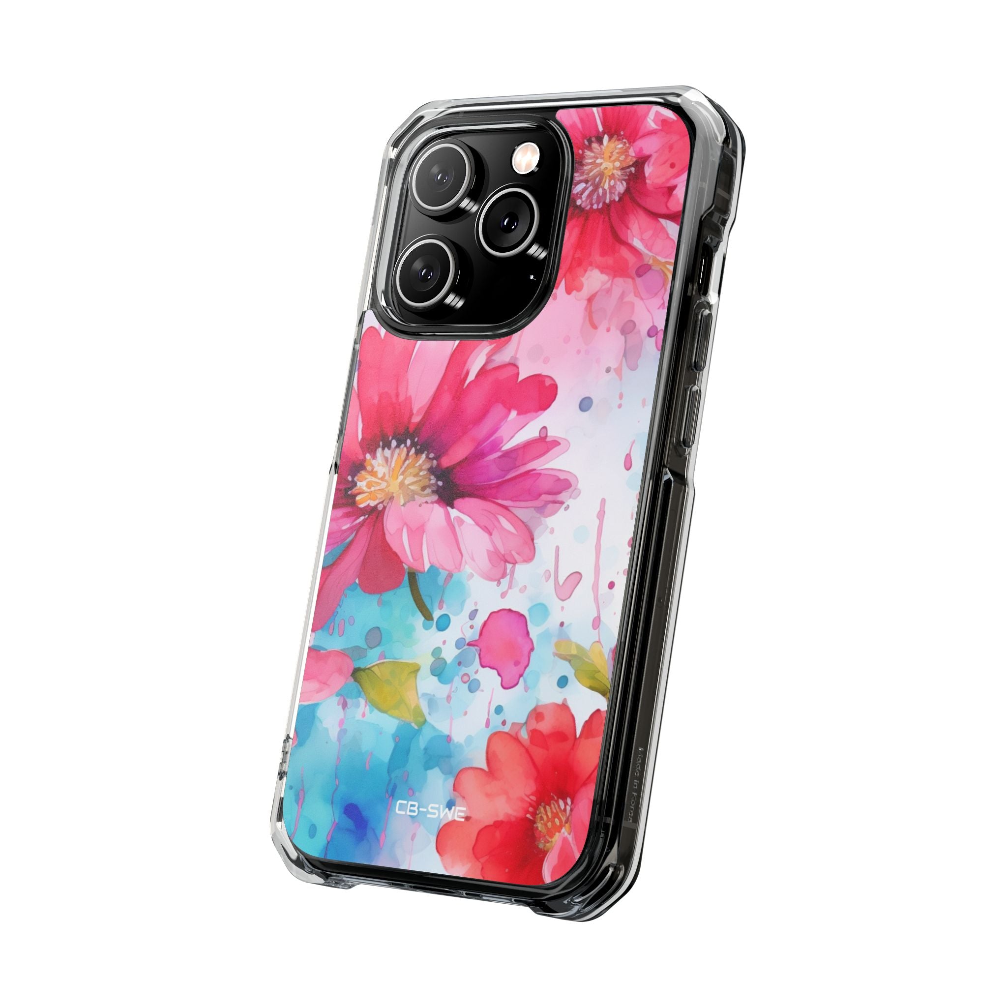 Vibrant Floral Dance iPhone Case - Impact