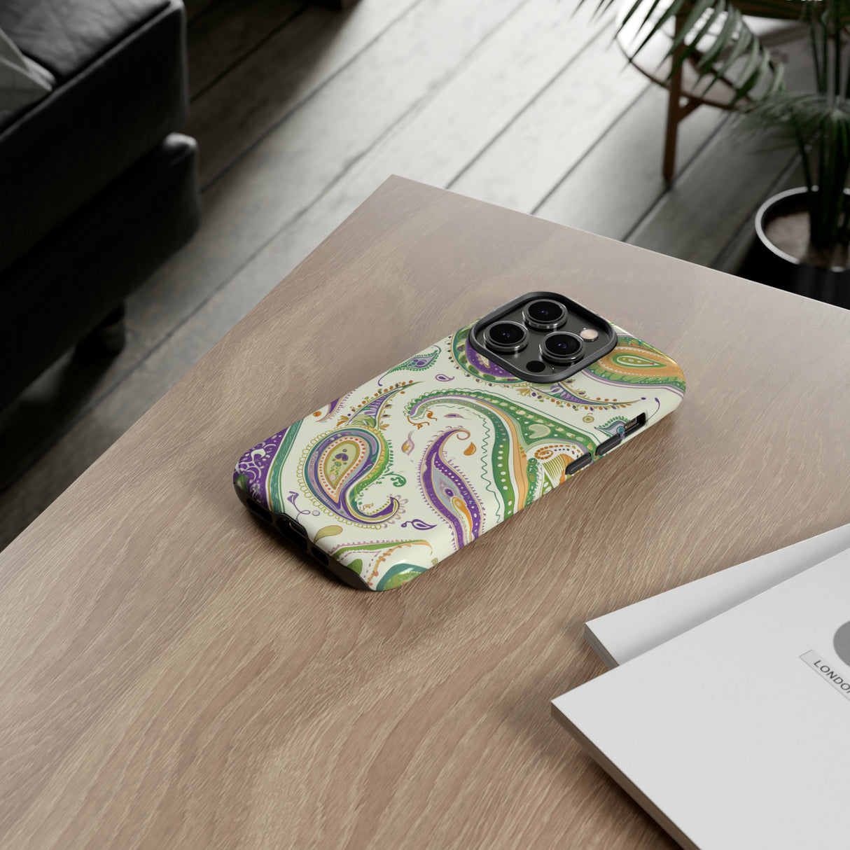 Paisley Pastel Elegance - Protective Phone Case