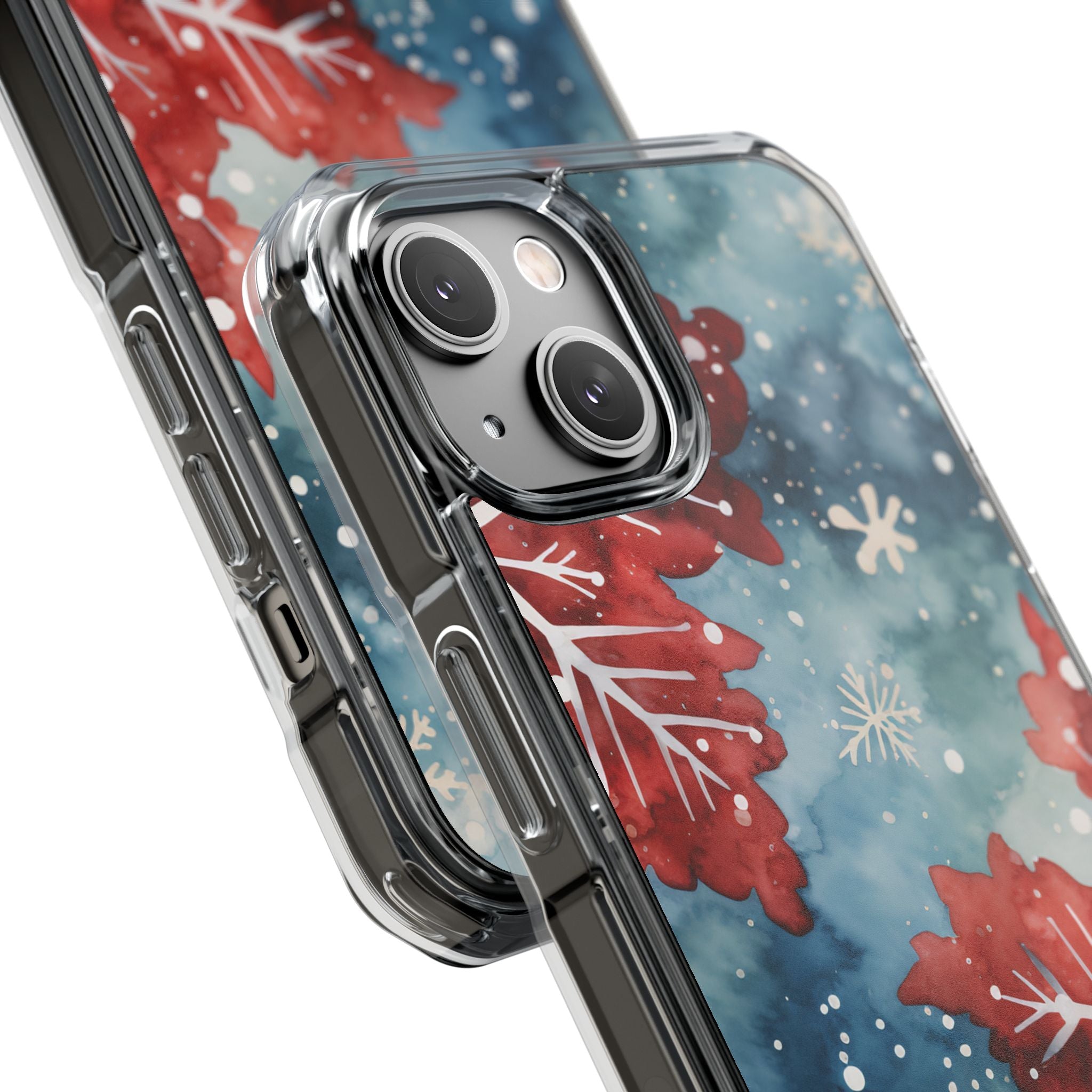 Winter Leaves Dance iPhone Case - Impact