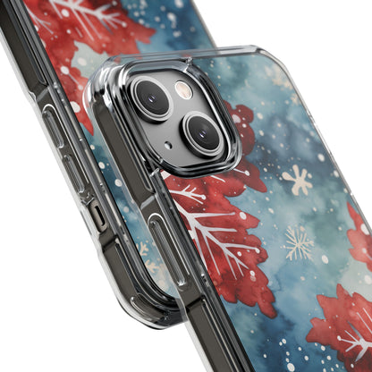 Winter Leaves Dance iPhone Case - Impact