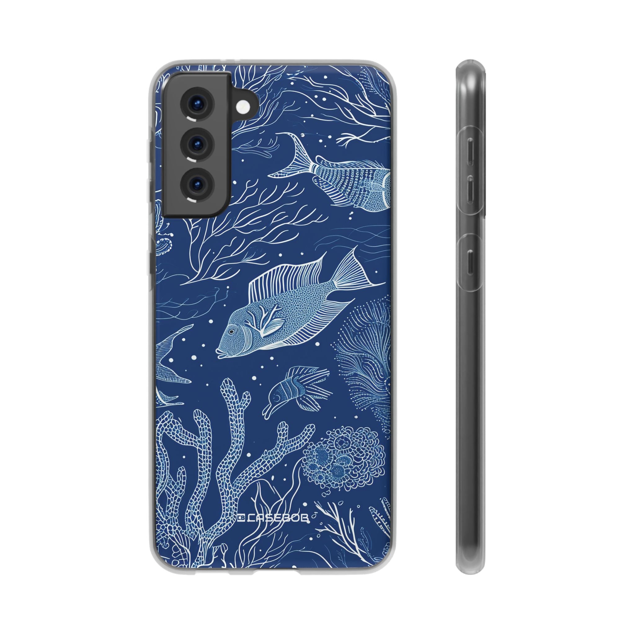 Abyssal Elegance | Flexible Phone Case for Samsung Galaxy