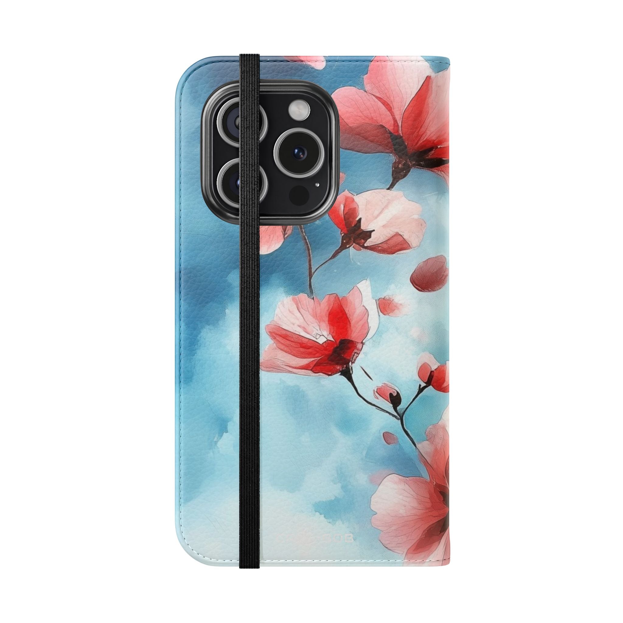 Pink Bloom Drift - iPhone 15 Pro Case - Wallet