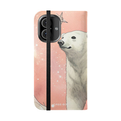 Polar Bear Nebula - iPhone 16 Case - Lompakko