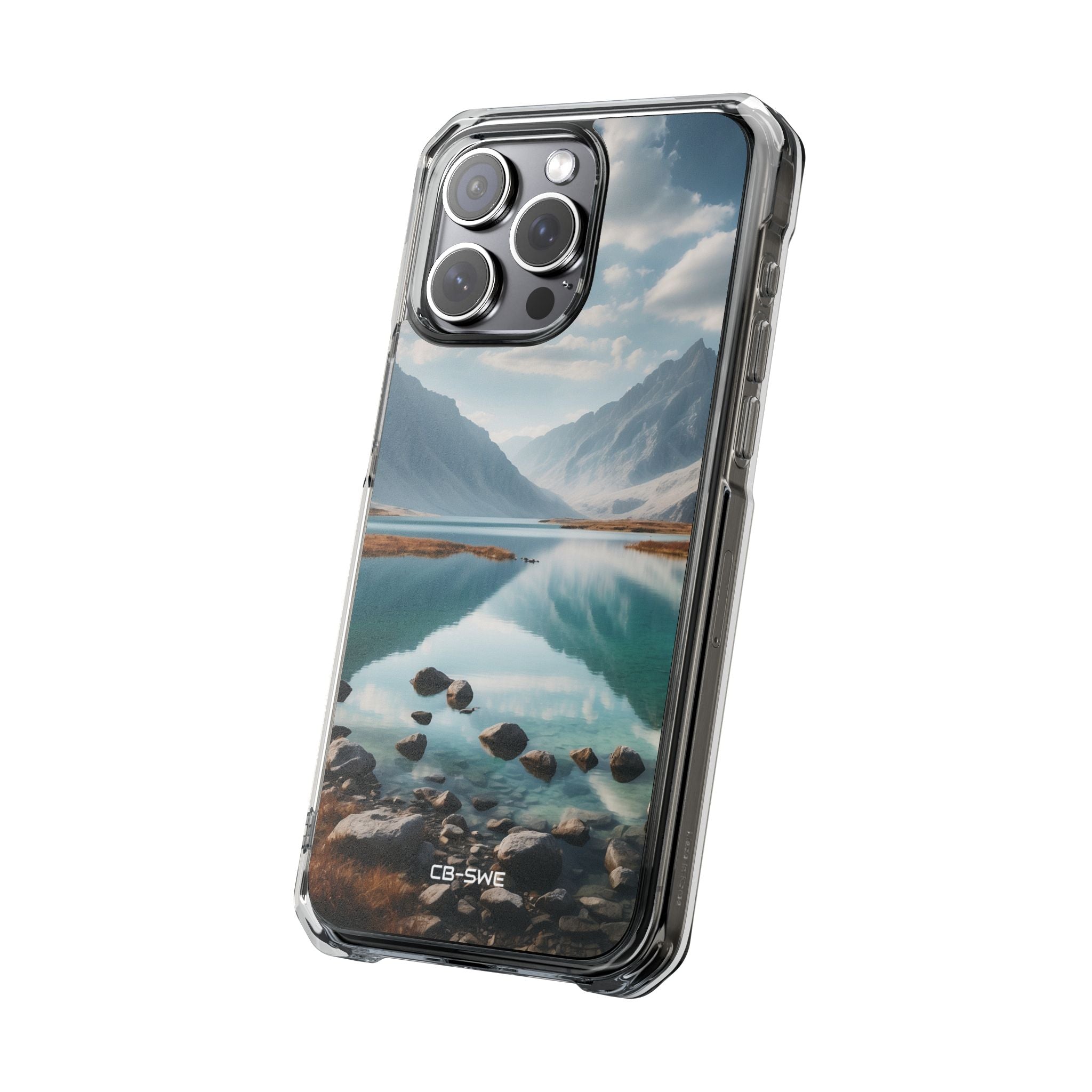 Mountain Reflections Swim iPhone Case - Impact