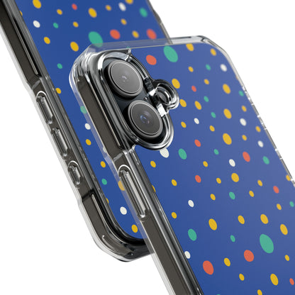 Colorful Dots Dance iPhone Case - Impact