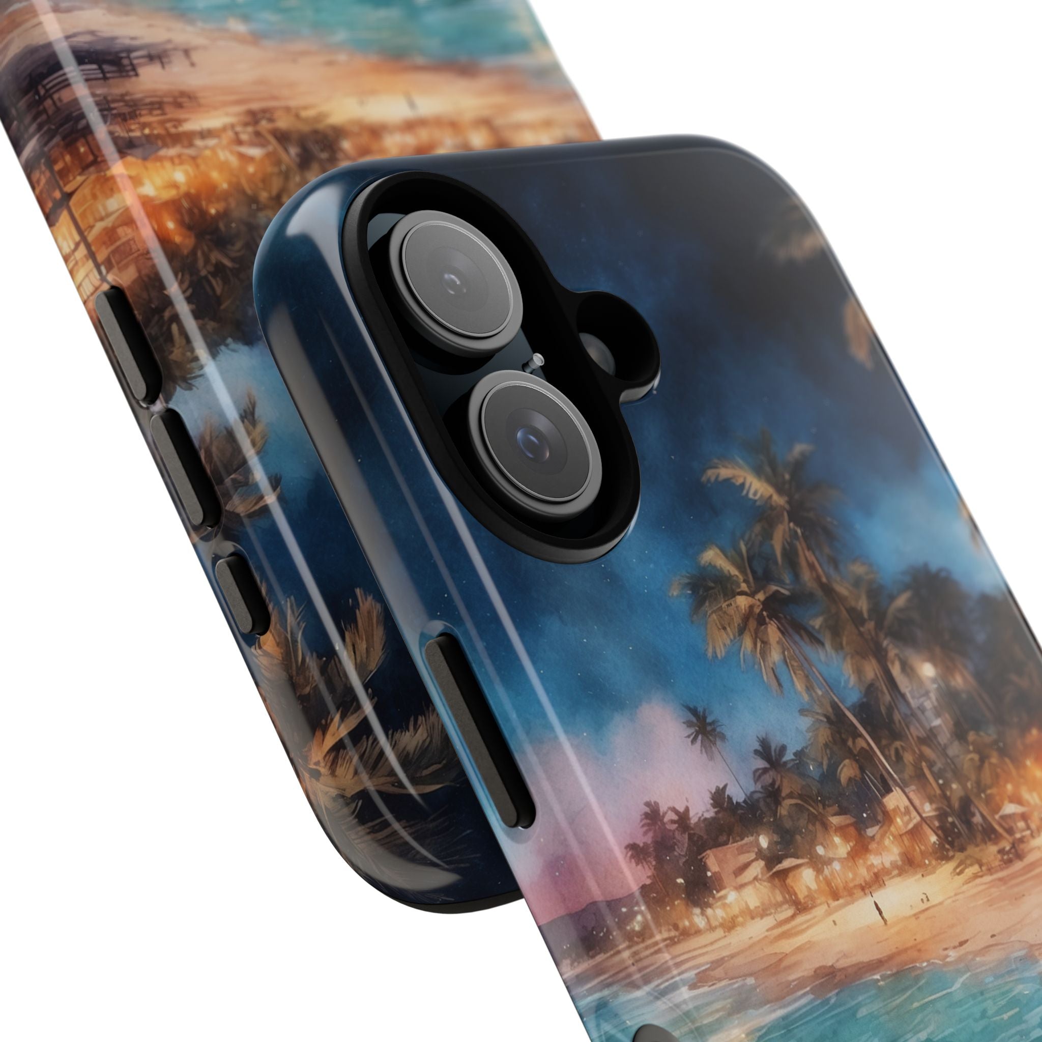 Moonlight Dances Water - iPhone Case