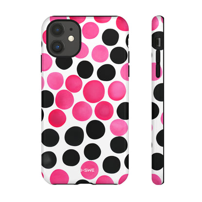 Pulsing Circles Illusion - iPhone Case