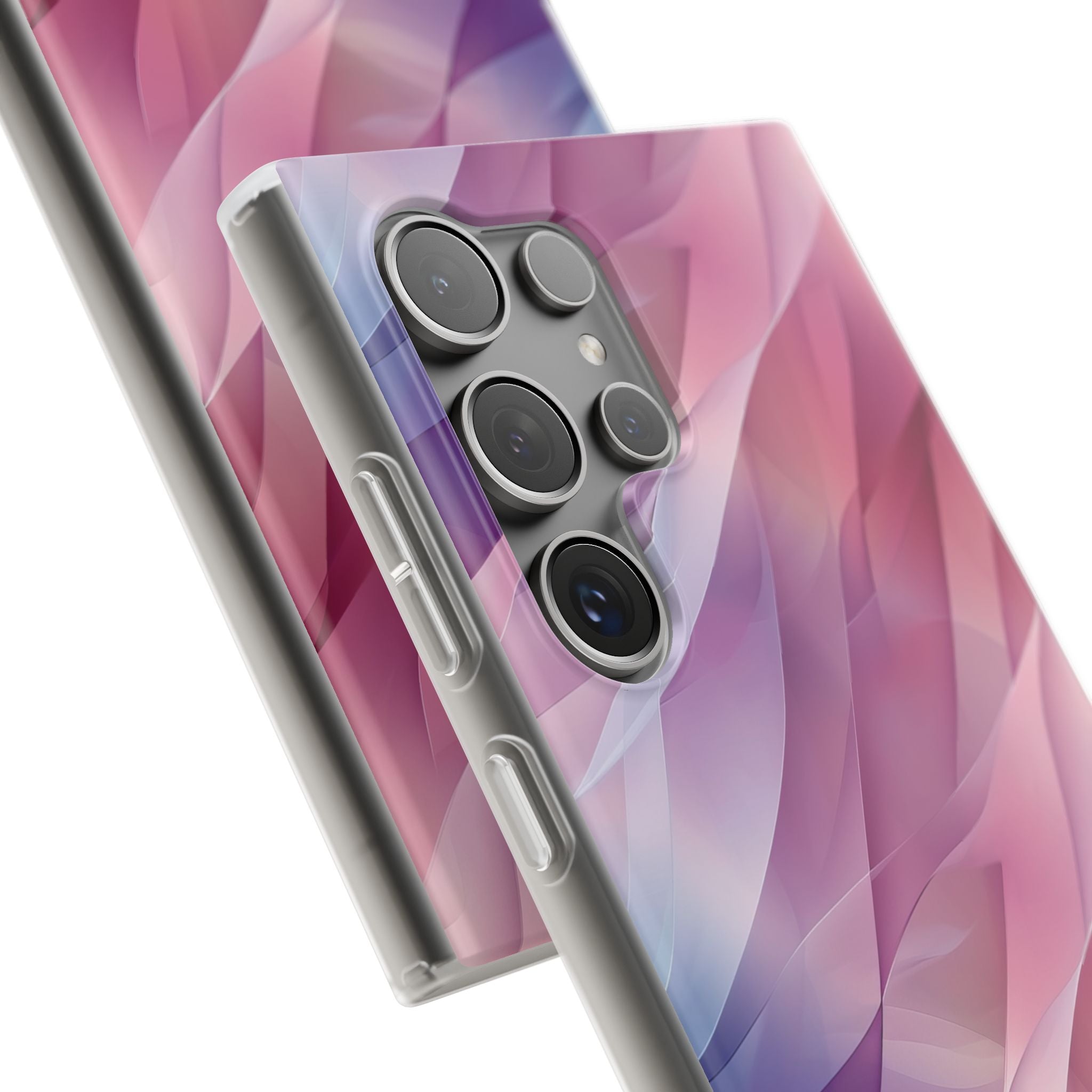 Pink Wave Samsung S24 Ultra Case - Soft