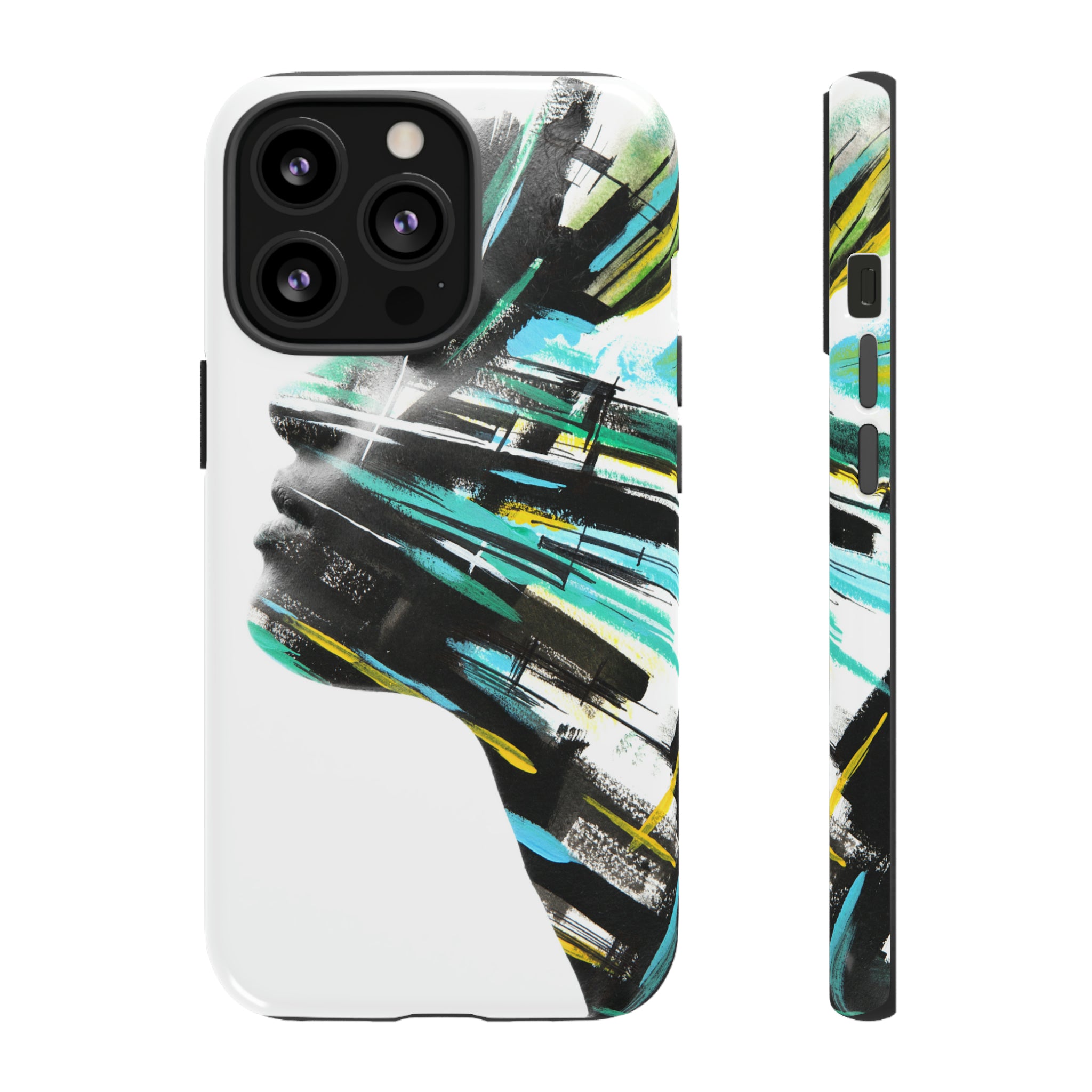 Artistic Portrait - Protective Phone Case