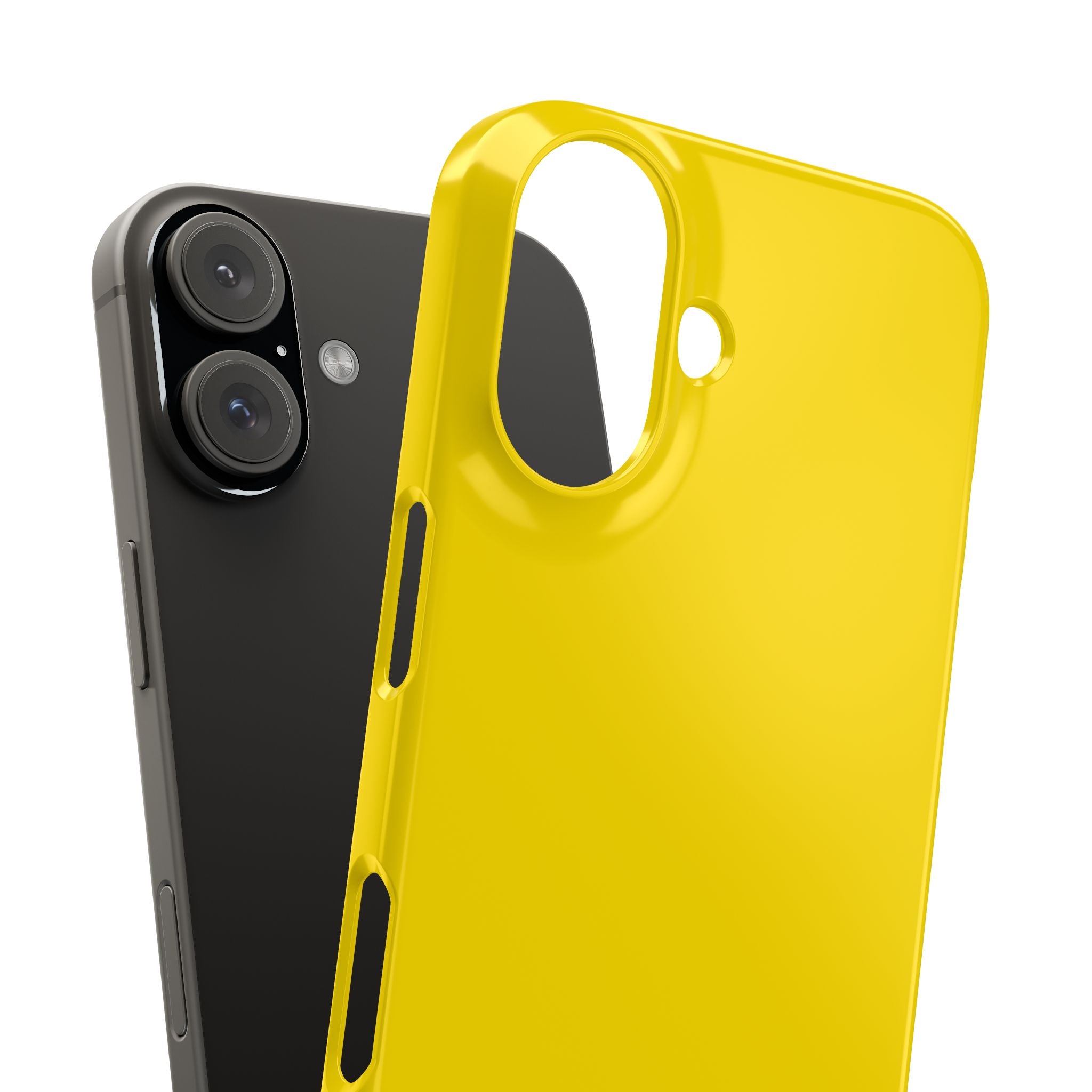 Gold Yellow - Slim iPhone 16 Phone Case