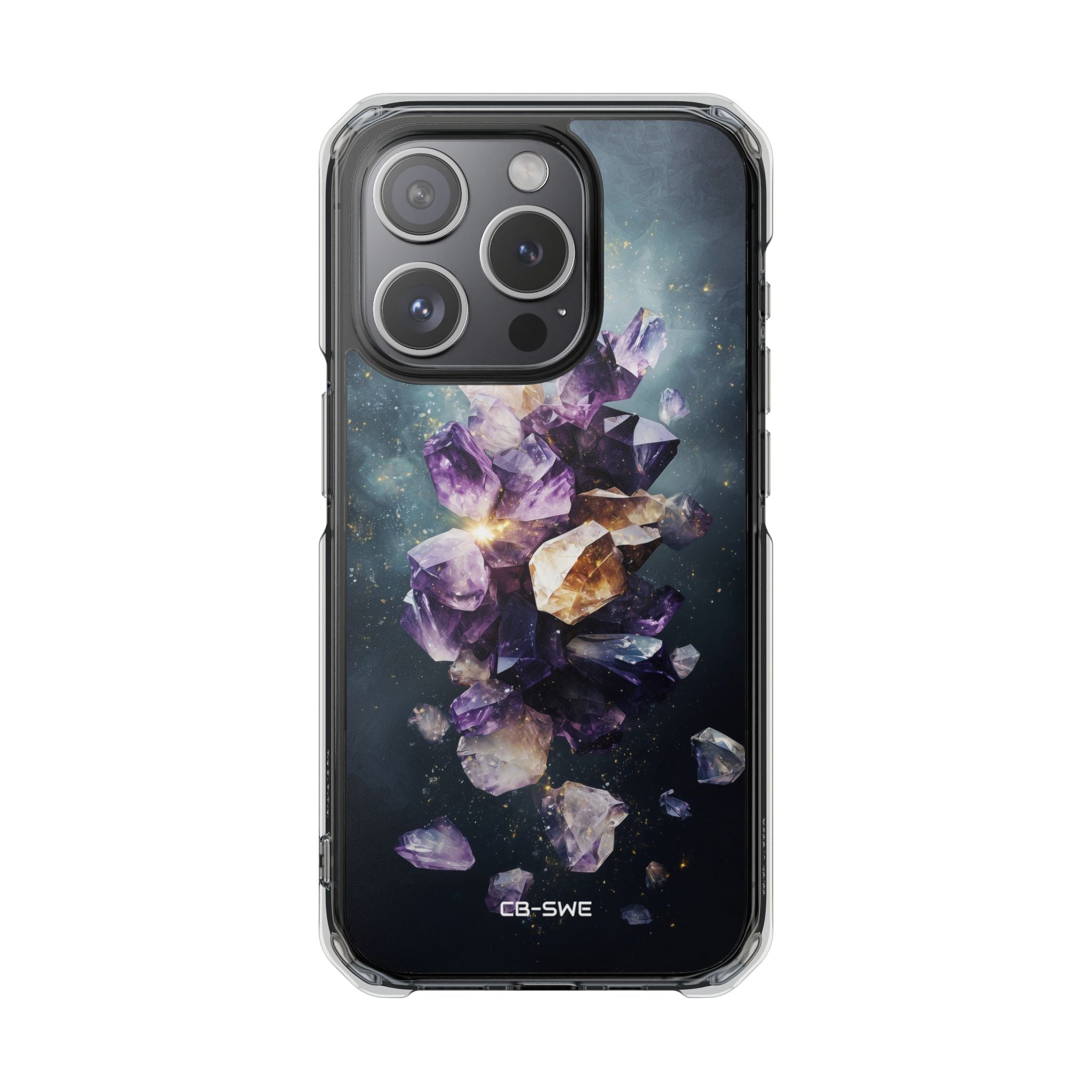 Crystal Forms Emerge iPhone Case - Impact