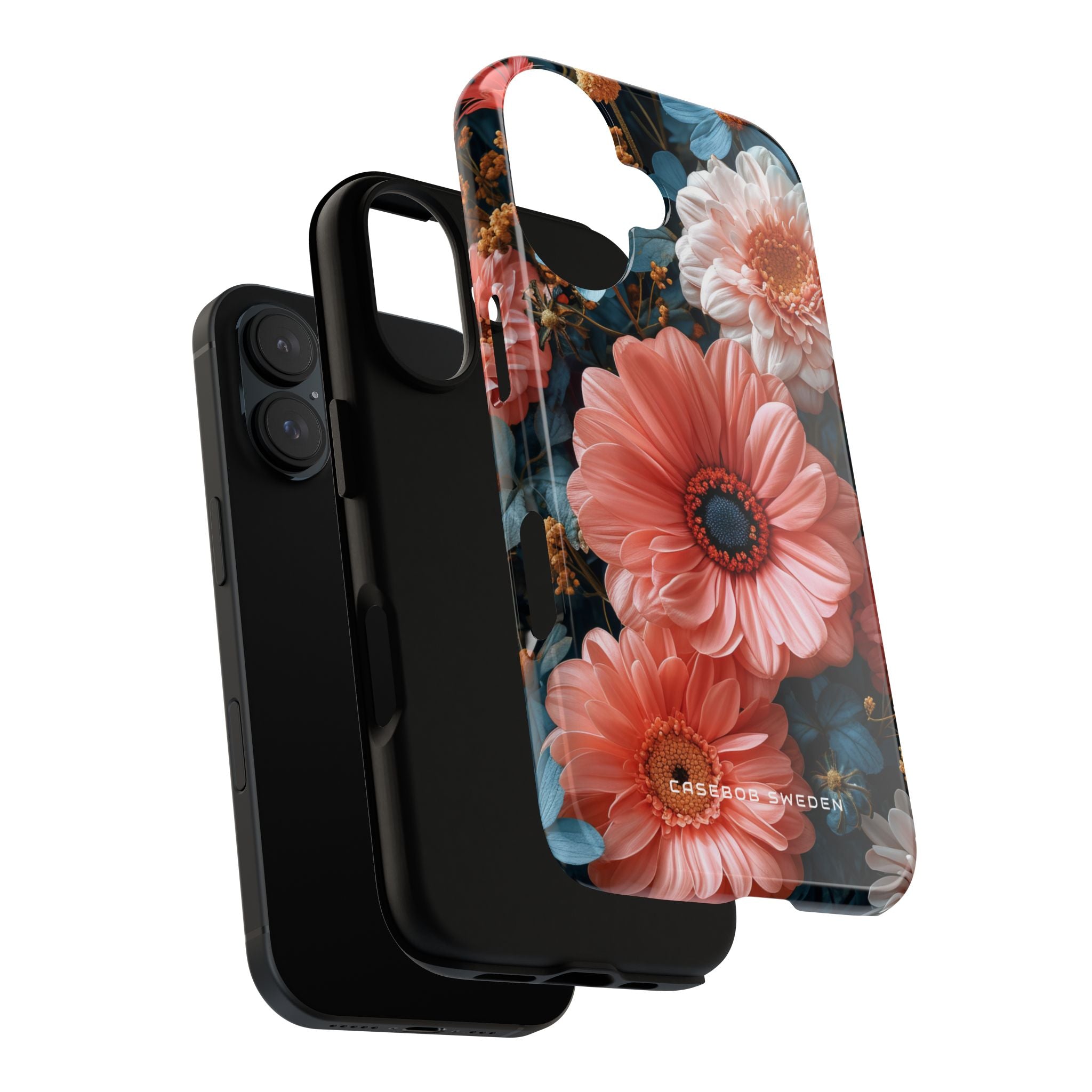 Surreal Floral Harmony iPhone 16 - Tough Phone Case