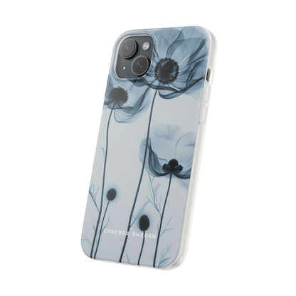 Ethereal X-Ray Flowers iPhone 15 - Flexi Phone Case