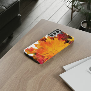 Autumn Maple Leaf - Protective Phone Case