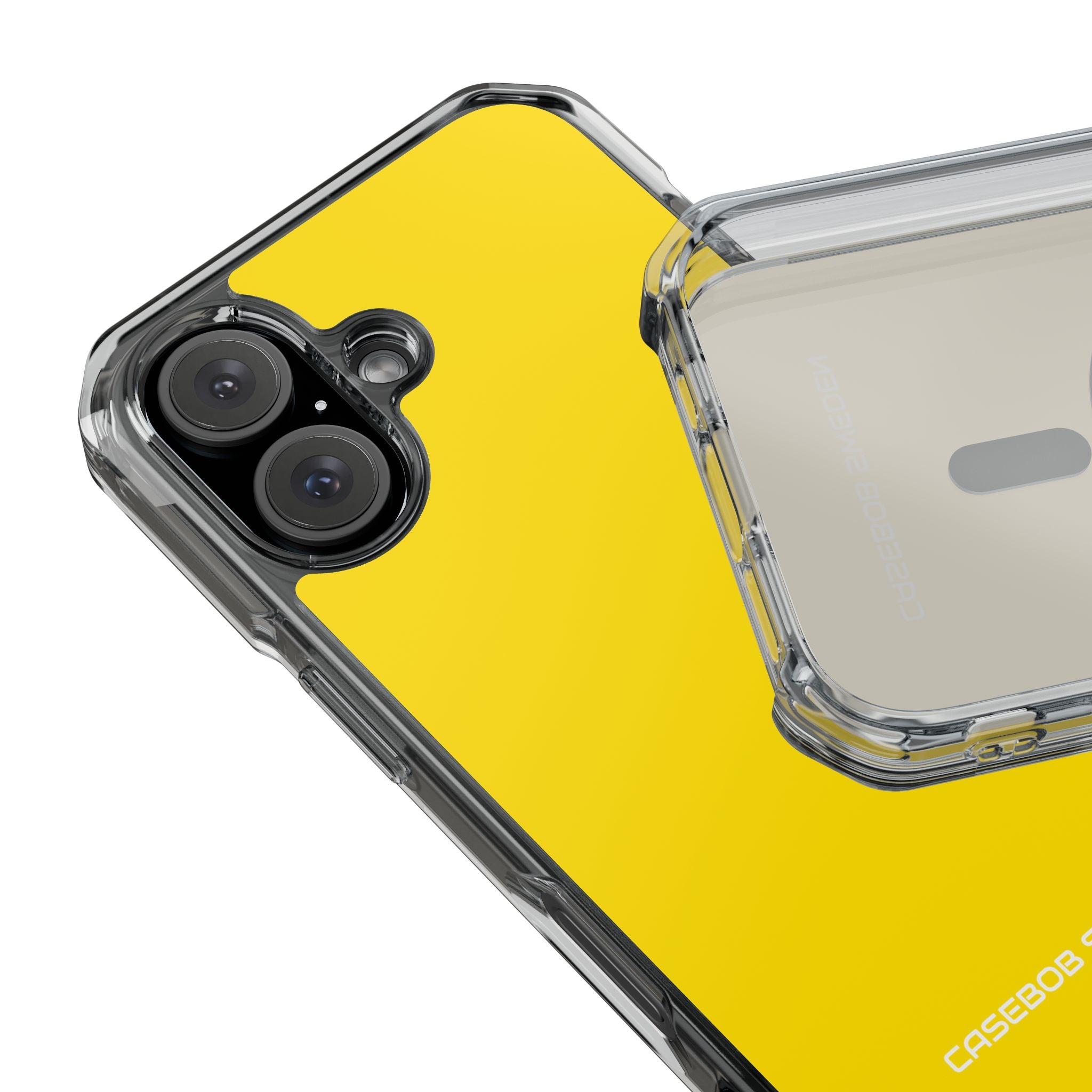 Gold Yellow - Clear Impact iPhone 16 Phone Case