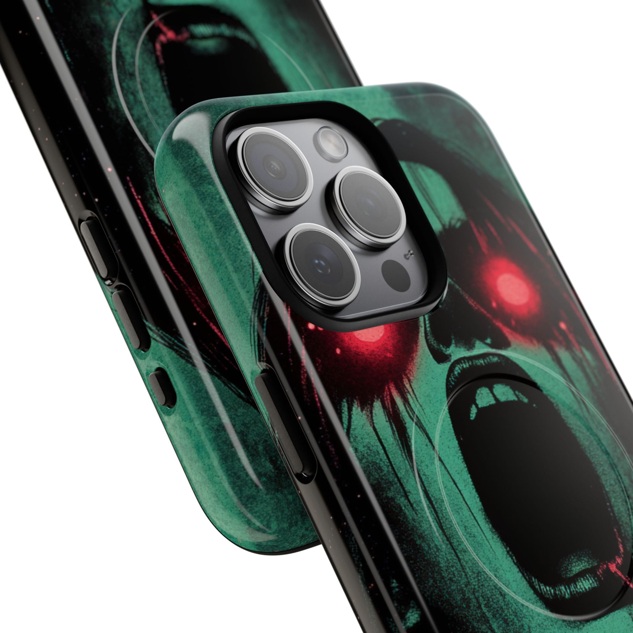 Haunting Glow of Gothic Eyes iPhone 15 | Tough+ Phone Case