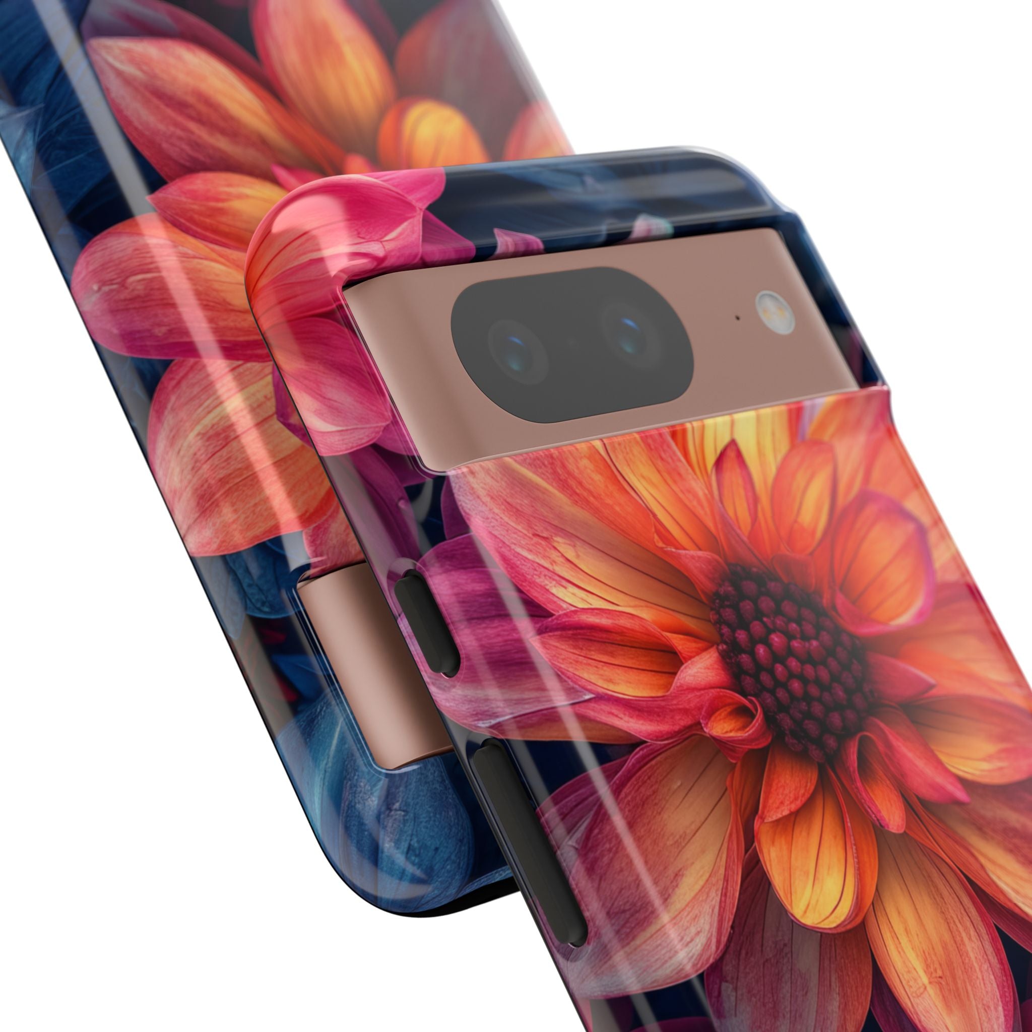 Fiery Bloom Harmony Google Pixel 8 - Tough Phone Case