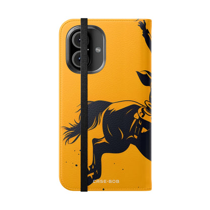 Bucking Cowboy Shadow - iPhone 16 Case - Pung