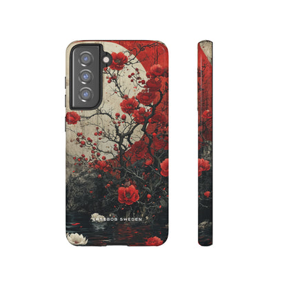 Zen Blossoms in Moonlight  Samsung S21 - Tough Phone Case