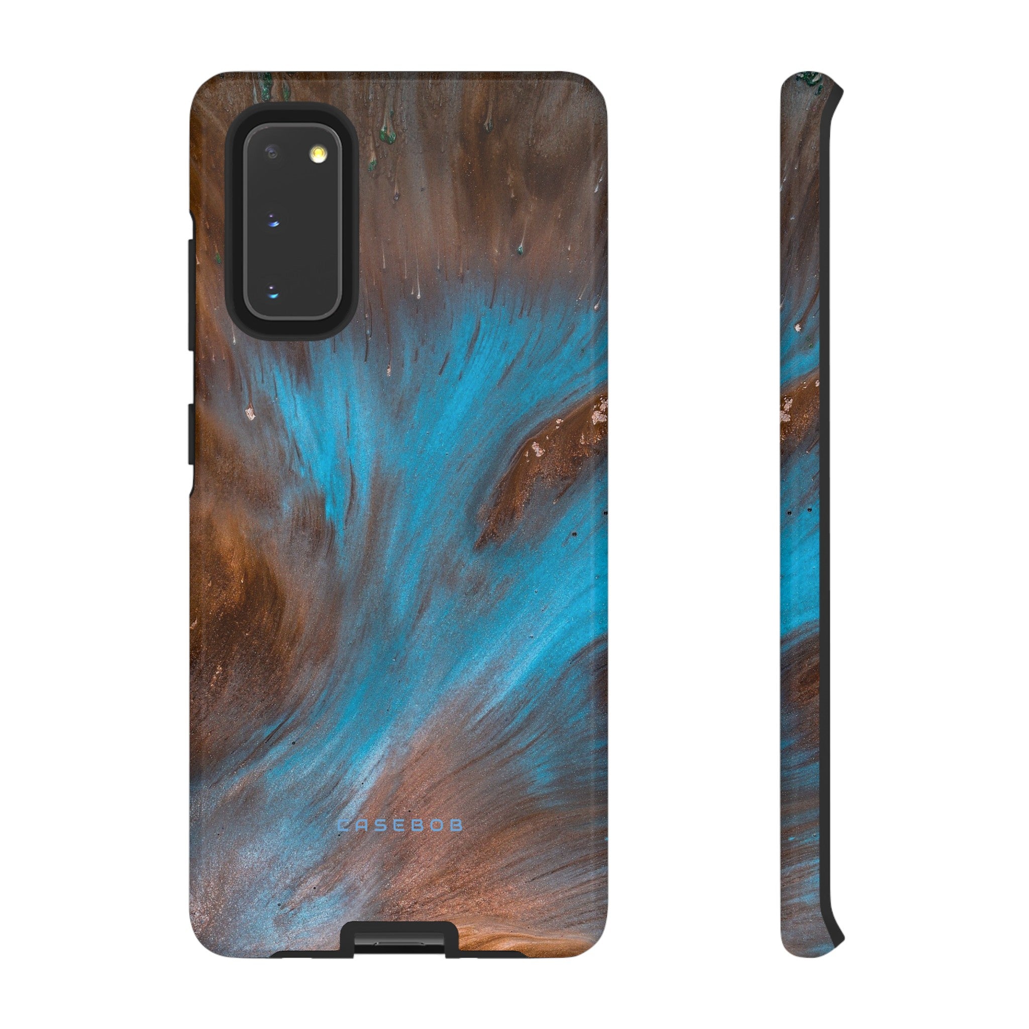 Blue Lagoon Ink Art - Protective Phone Case